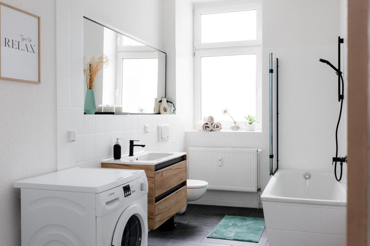 Modernes Apartment Lieblingsfleck I 2 Schlafzimmer I 4 Betten I Zentrumsnah Eberswalde ภายนอก รูปภาพ