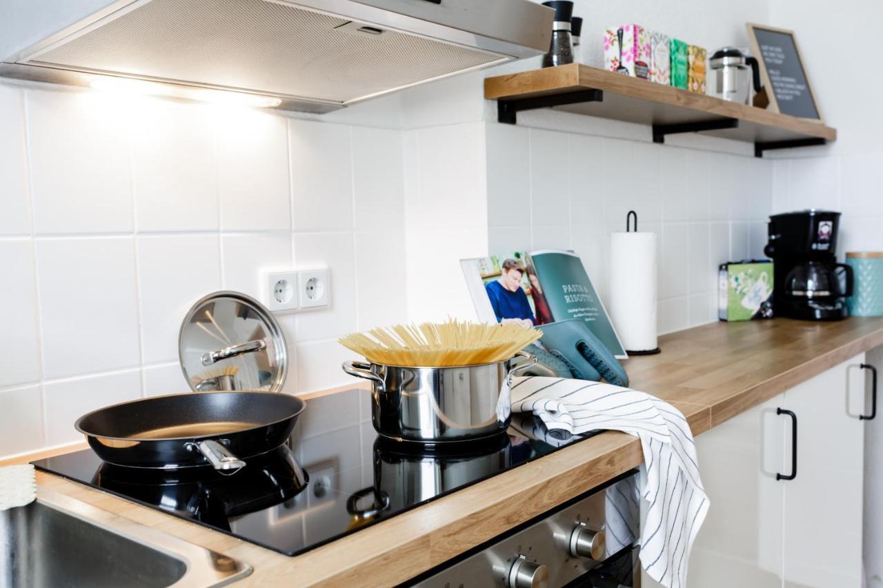 Modernes Apartment Lieblingsfleck I 2 Schlafzimmer I 4 Betten I Zentrumsnah Eberswalde ภายนอก รูปภาพ