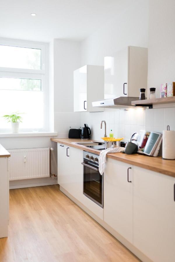 Modernes Apartment Lieblingsfleck I 2 Schlafzimmer I 4 Betten I Zentrumsnah Eberswalde ภายนอก รูปภาพ